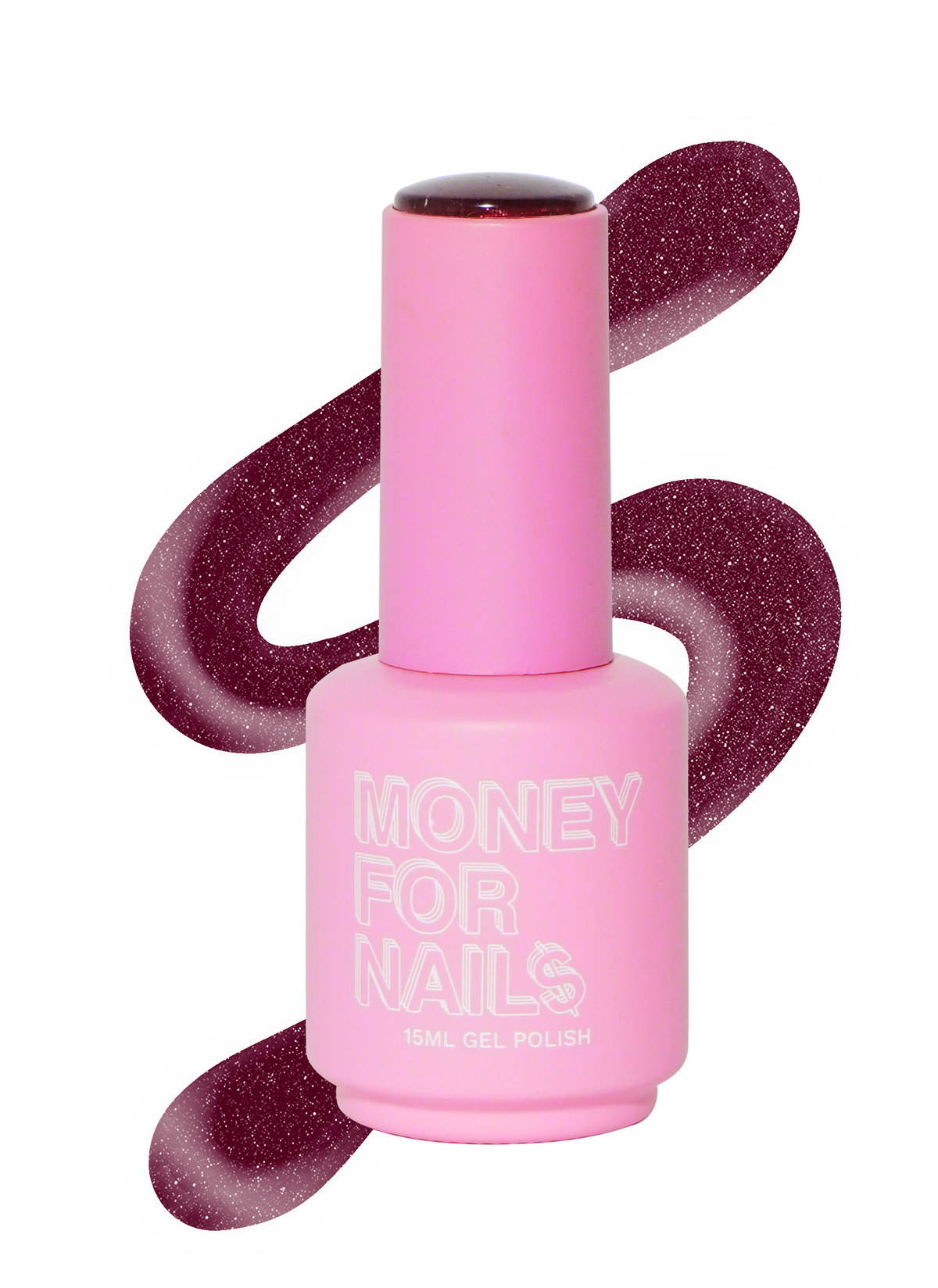 Vernis à Ongles Gel DVOK Cerisier Glitter Magnétique 10g - K-Beauty Neuf